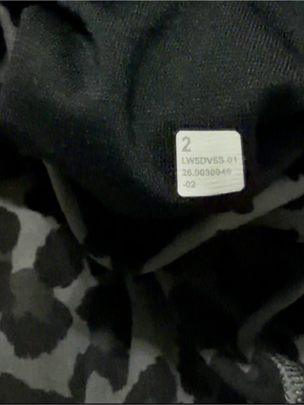 NWT•LULULEMON•SIZE 2•ALIGN HI RISE 28”L PANT*POCKETS•TRUE LEOPARD BLACK MULTI - Picture 7 of 16